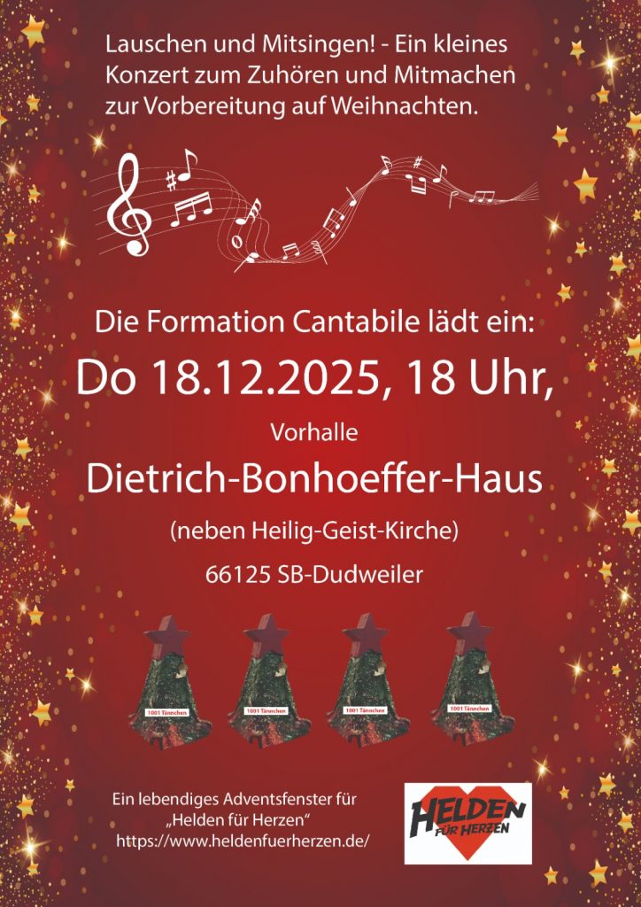 18.12.2025 Adventskalender mit den Tännchen